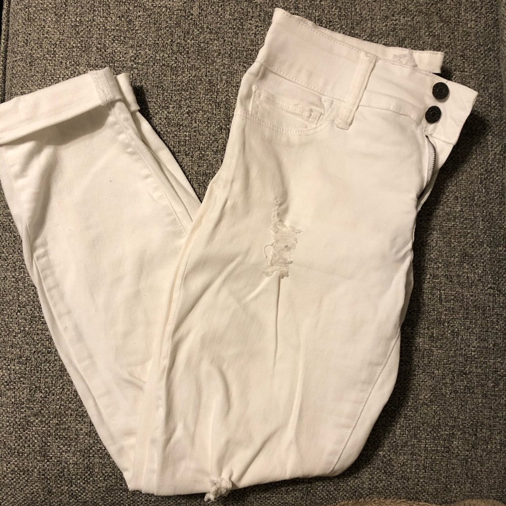 White jeans